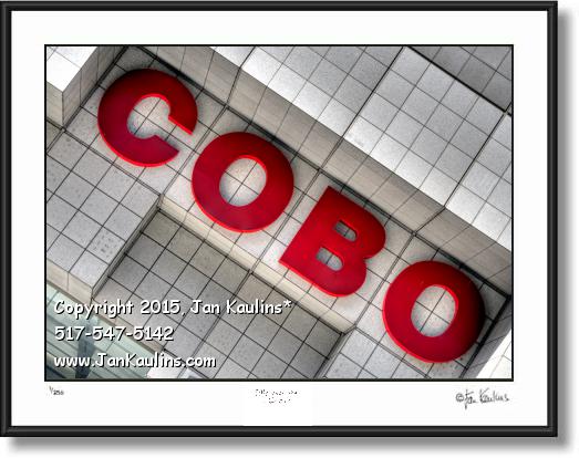 Click on this image to see an enlarged view of COBO HALL COBO Detroit photo picture art print.