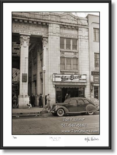 Click on this image to see an enlarged view of Old NICKELS ARCADE Van Boven A2 photo.