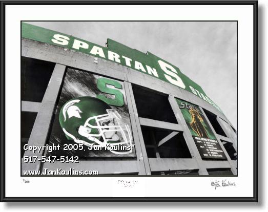 Michigan State photo MSU Spartan Stadium MSU