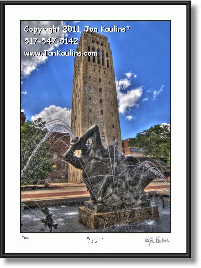 UofM BURTON TOWER UofM photo picture print