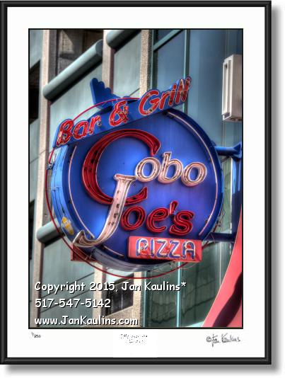 Click on this image to see an enlarged view of COBO JOES Detroit photo picture art print.