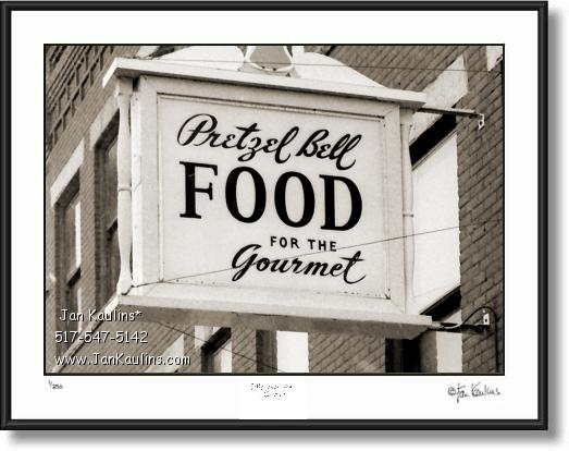 Click on this image to see an enlarged view of ORIGINAL PRETZEL BELL Ann Arbor photo .