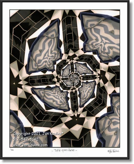 Click on this image to see an enlarged view of THROUGH THE LOOKING GLASS.