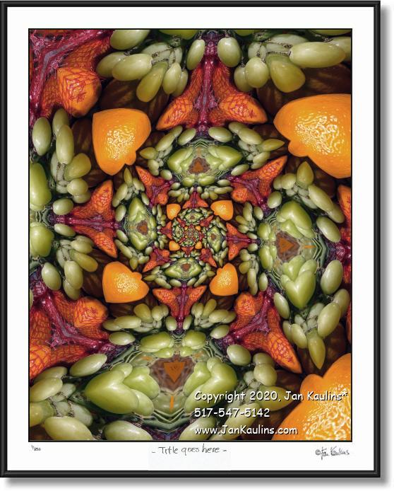Click on this image to see an enlarged view of STRANGE FRUIT IN A TIME WARP.
