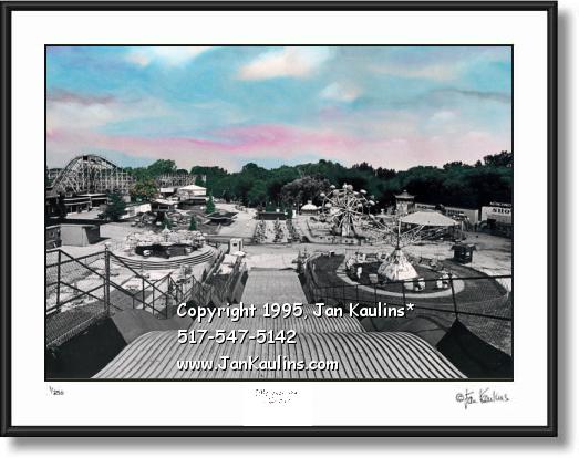 Click on this image to see an enlarged view of Edgewater Amusement Park Detroit EDGEWATER.
