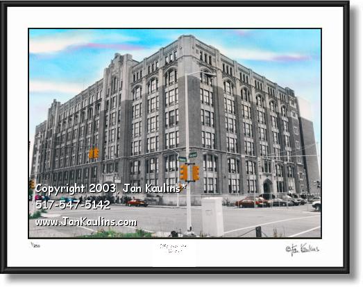 Click on this image to see an enlarged view of CASS TECH photo print Cass Tech  photograph.