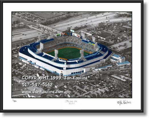 Click on this image to see an enlarged view of LAST FINAL GAME TIGER STADIUM  photo print.