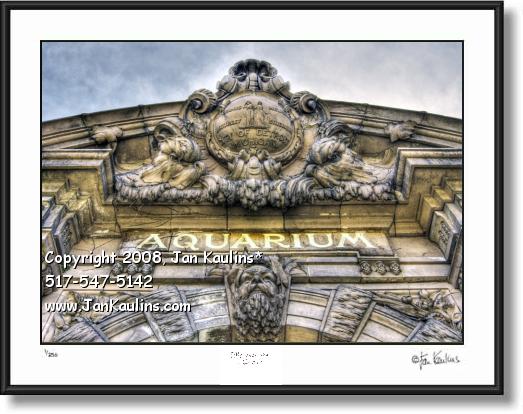 Click on this image to see an enlarged view of BELLE ISLE AQUARIUM photo print Belle Isle photo.