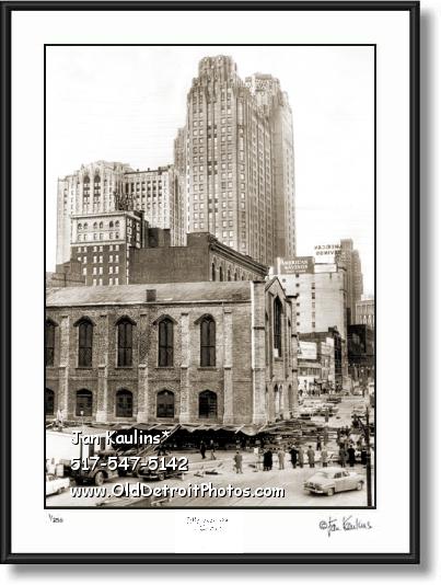 Click on this image to see an enlarged view of MARINERS' CHURCH DETROIT moving 1955 photo.