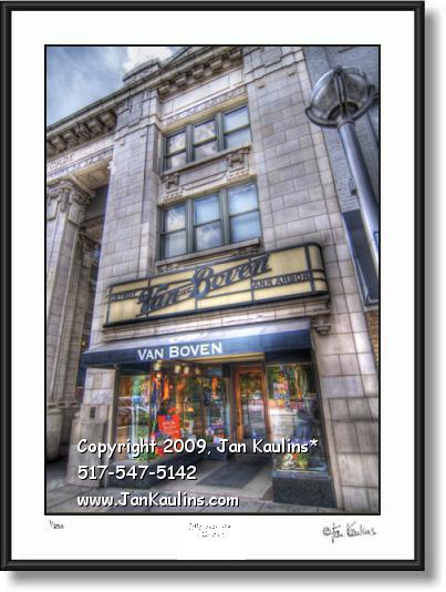 Click on this image to see an enlarged view of VAN BOVEN ANN ARBOR photo art picture print.