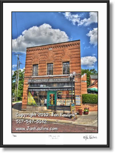 Click on this image to see an enlarged view of Zingerman's Deli Ann Arbor photo print photo.